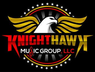 KnightHawk Music Group, LLC logo design by MAXR