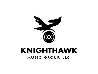 KnightHawk Music Group, LLC logo design by graphica