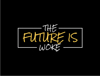 THE FUTURE IS WOKE. logo design by johana
