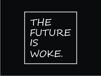 THE FUTURE IS WOKE. logo design by mbamboex