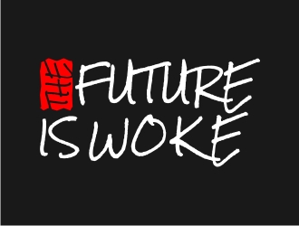 THE FUTURE IS WOKE. logo design by Zinogre