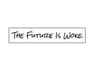 THE FUTURE IS WOKE. logo design by Barkah