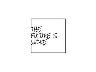 THE FUTURE IS WOKE. logo design by hopee