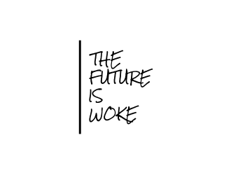 THE FUTURE IS WOKE. logo design by hopee