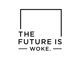 THE FUTURE IS WOKE. logo design by Zhafir