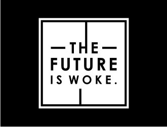 THE FUTURE IS WOKE. logo design by Zhafir