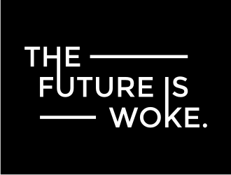 THE FUTURE IS WOKE. logo design by Zhafir