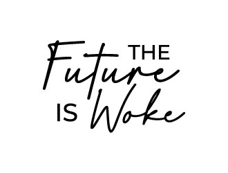 THE FUTURE IS WOKE. logo design by MonkDesign