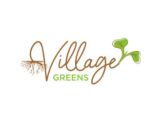 Village Greens logo design by qqdesigns