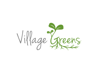 Village Greens logo design by exitum