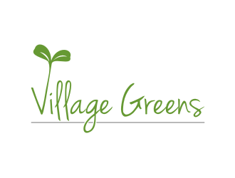 Village Greens logo design by exitum