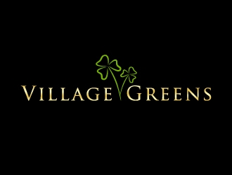 Village Greens logo design by Lovoos