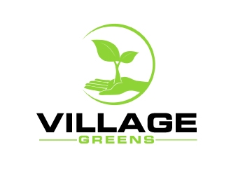 Village Greens logo design by AamirKhan