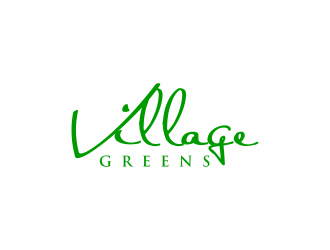 Village Greens logo design by christabel