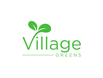 Village Greens logo design by icha_icha