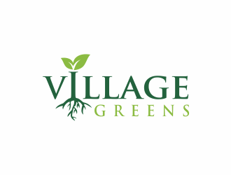 Village Greens logo design by luckyprasetyo