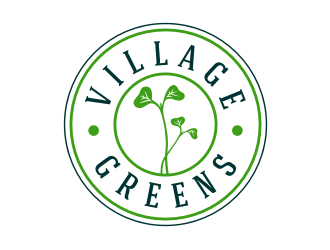 Village Greens logo design by GemahRipah