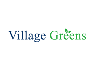 Village Greens logo design by puthreeone