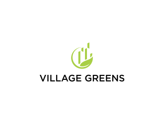 Village Greens logo design by funsdesigns