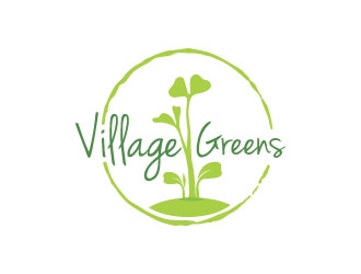 Village Greens logo design by zinnia