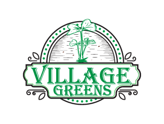 Village Greens logo design by yans