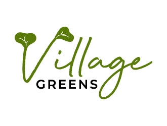 Village Greens logo design by MonkDesign