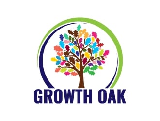 Growth Oak logo design by kasperdz