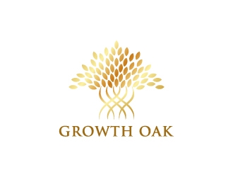 Growth Oak logo design by sakarep
