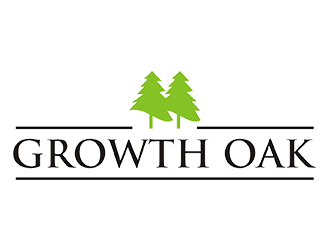 Growth Oak logo design by EkoBooM