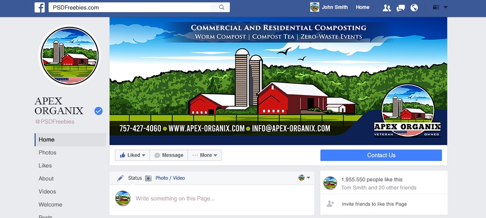 Apex Organix logo design by Gelotine