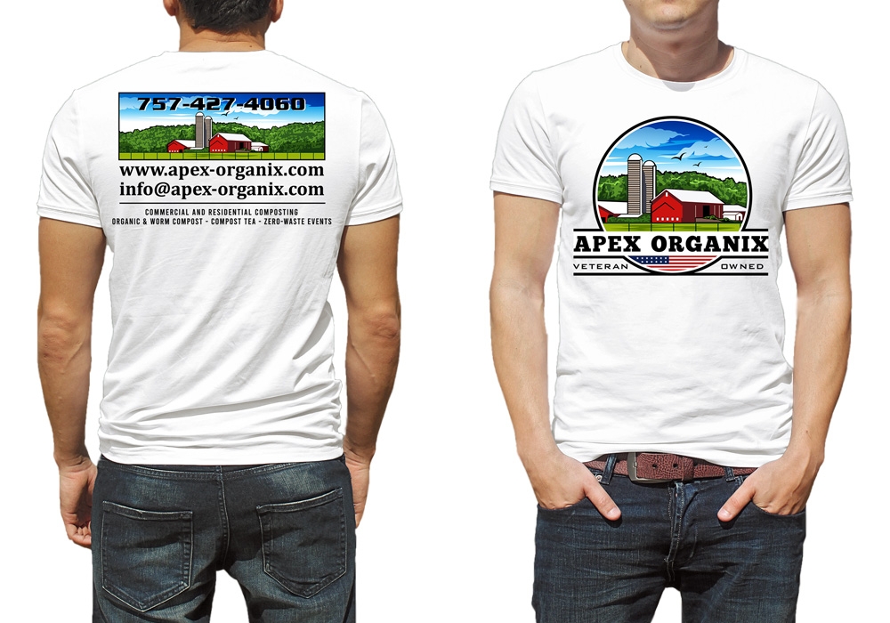 Apex Organix logo design by Gelotine