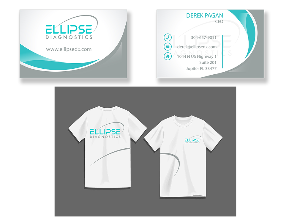 Ellipse Diagnostics logo design by 3Dlogos