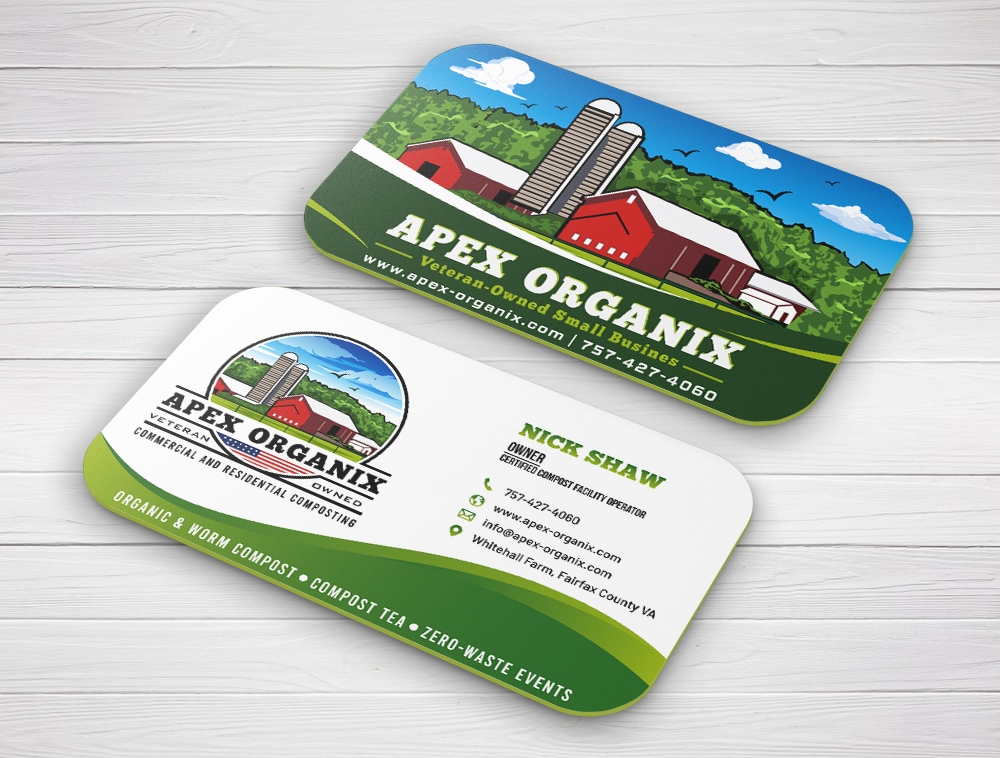 Apex Organix logo design by Niqnish