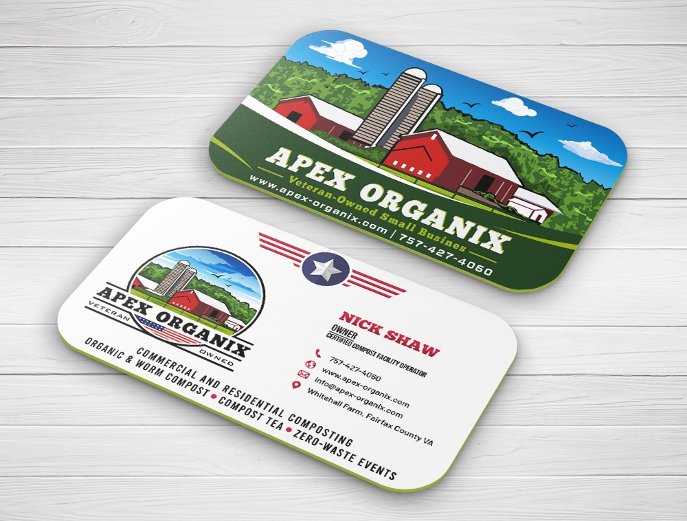 Apex Organix logo design by Niqnish