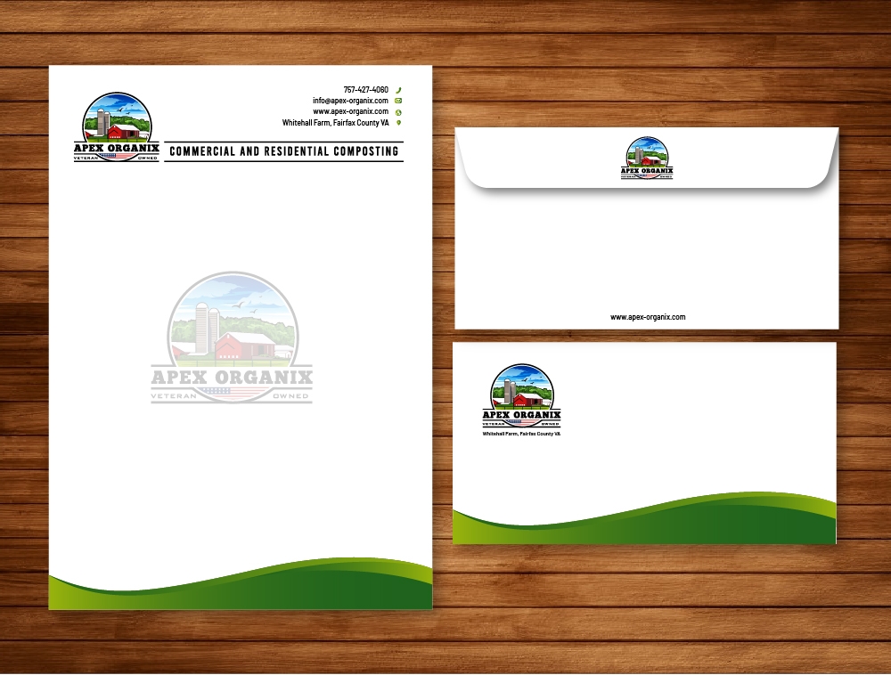 Apex Organix logo design by Niqnish