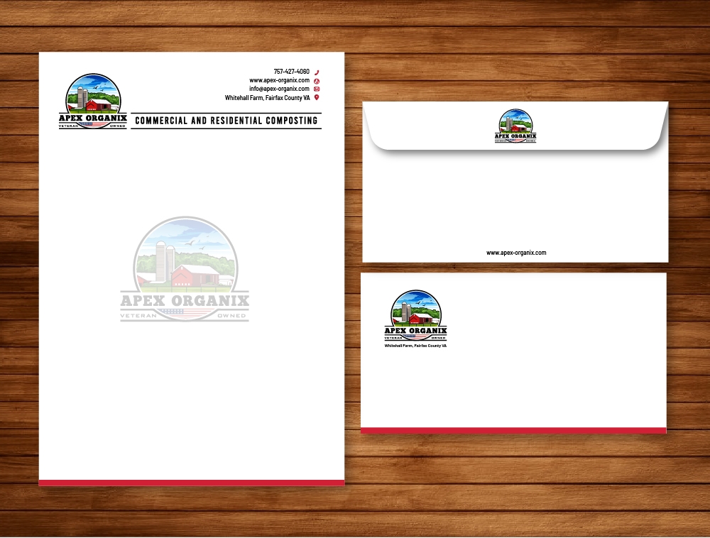 Apex Organix logo design by Niqnish