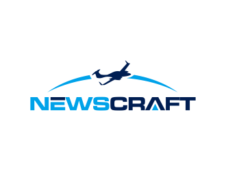 NewsCraft or News Force 1 logo design by scolessi
