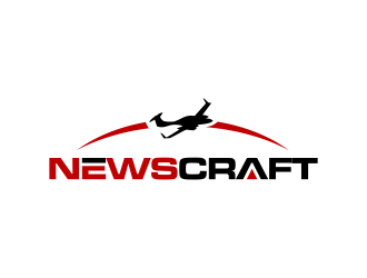 NewsCraft or News Force 1 logo design by scolessi