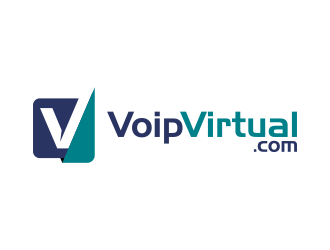 VoipVirtual.com logo design by ekitessar