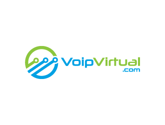 VoipVirtual.com logo design by pencilhand