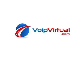 VoipVirtual.com logo design by pencilhand