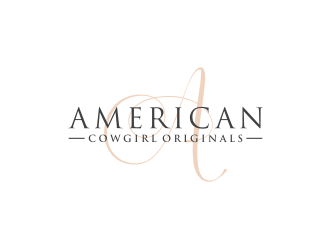 American Cowgirl Originals logo design by bricton