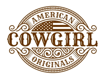 American Cowgirl Originals logo design by aura