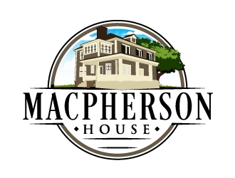 MacPherson House  logo design by AamirKhan