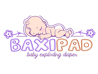 Baxi-Pad logo design by redvfx