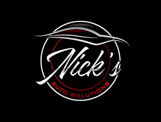 Nicks Auto Solutions logo design by torresace