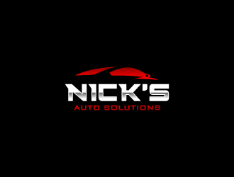 Nicks Auto Solutions logo design by torresace