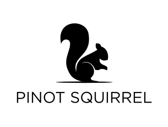 Pinot Squirrel logo design by xorn