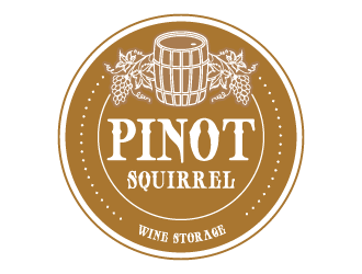 Pinot Squirrel logo design by Ultimatum