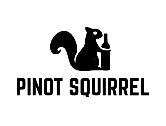 Pinot Squirrel logo design by keylogo